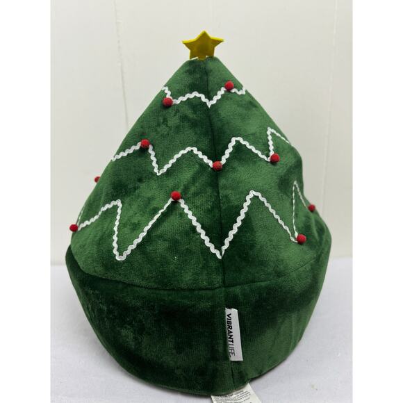 Vibrant Life Cozy Hideaway Christmas Tree Pet Bed - Picture 2 of 7